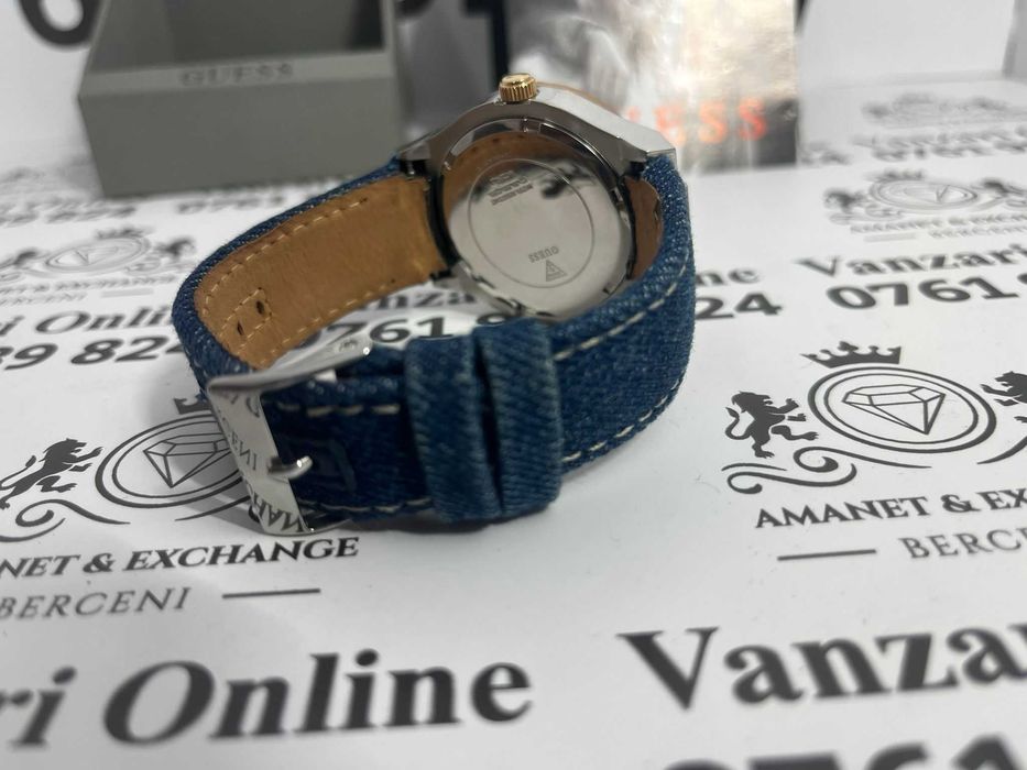 Ceas GUESS Dama BLUE DENIM AmanetRahova 295