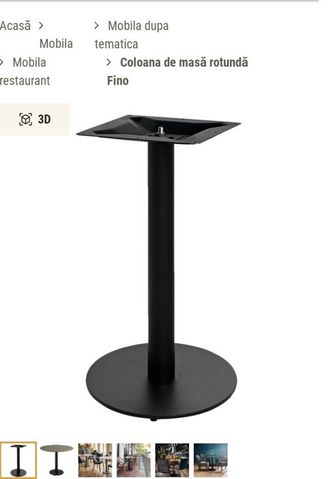 Picioare măsuță/ picioare metalice/ baza metalica