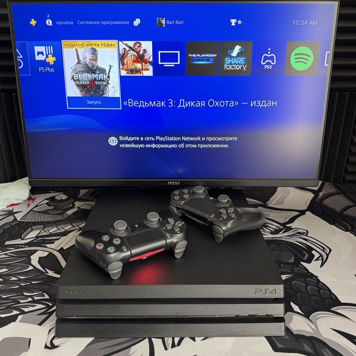 Playstation 4 Pro | 1 TB | 2 Джойстика
