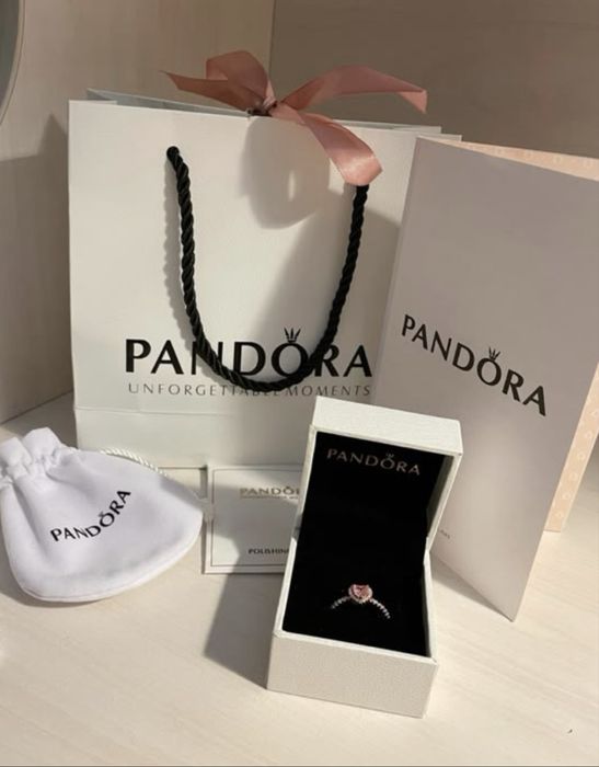 Скидка! Pandora кольца из серебра 925 пробы