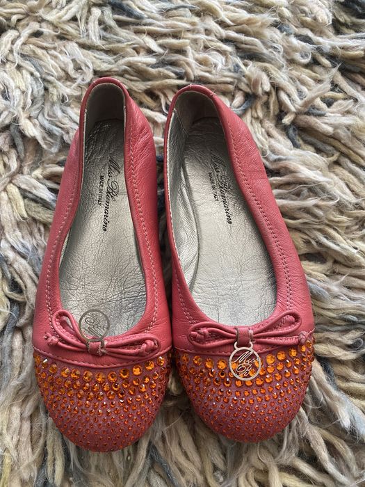 Официални обувки, тип балеринки за госпожици Miss Blumarine