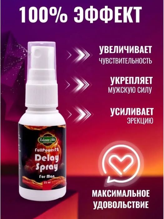 Delay Spray FullPower72 | Спрей пролонгатор