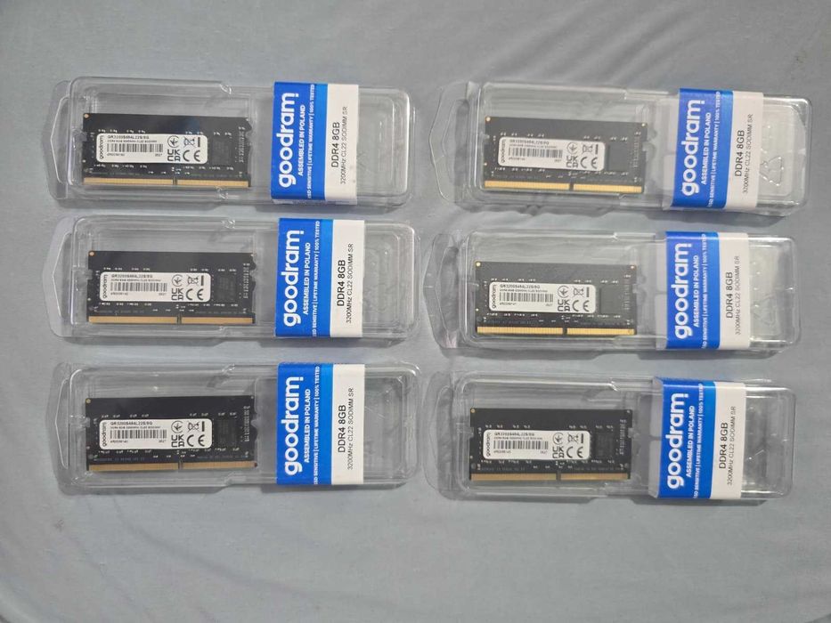 Kit Memorie Laptop Goodram 16GB (2x8GB) DDR4 3200MHz CL22 SODIMM SR