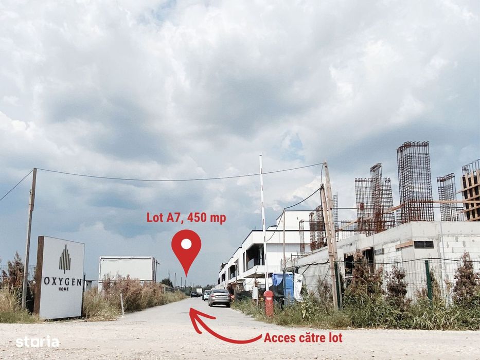 Teren premium 450 mp | Pipera | Langa Oxygen Home & Școala Americana