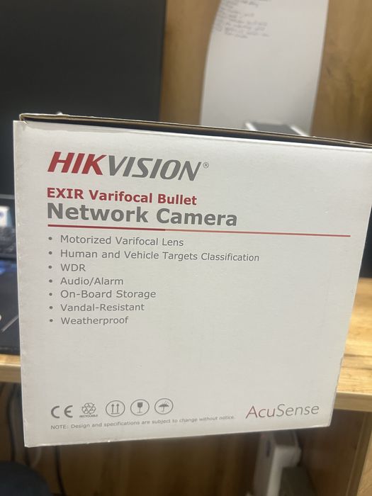 Камера Hikvision 6mp AcuSense