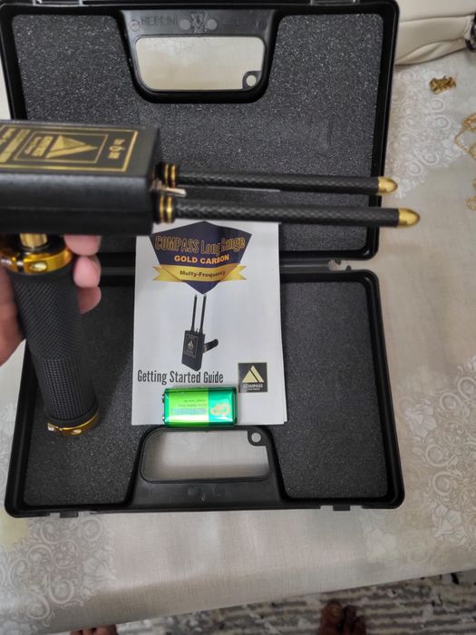Металлоискатель Compass Long Range Gold Carbon 1000 MF