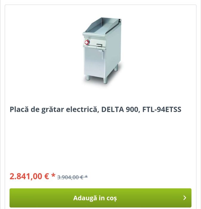 Friteuza Profesionala 18 L și Plita  Electrica