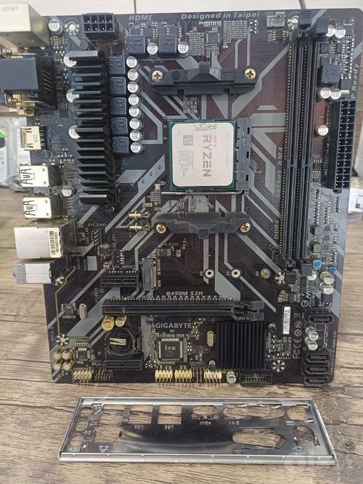 Комплект: GIGABYTE B450M S2H + AMD Ryzen 5 3600X
