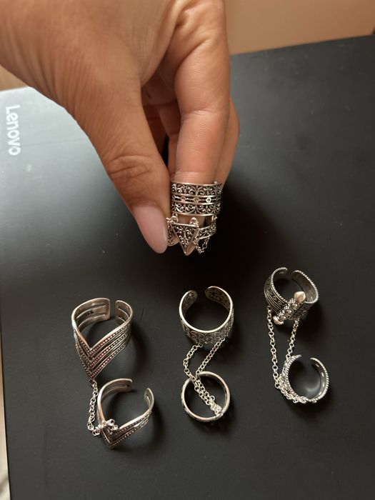 Inel cu lant , Argint 925, Armenia