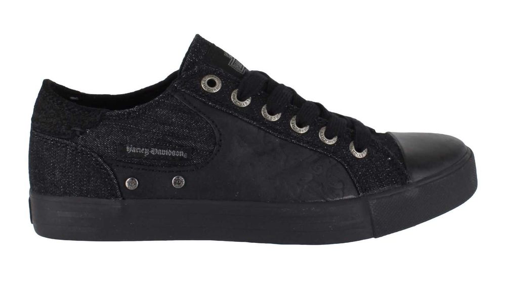 HARLEY DAVIDSON № 35/36 – Дамски обувки BLACK OXFORD нови с кутия