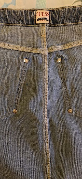 Пола GUESS къса дънкова