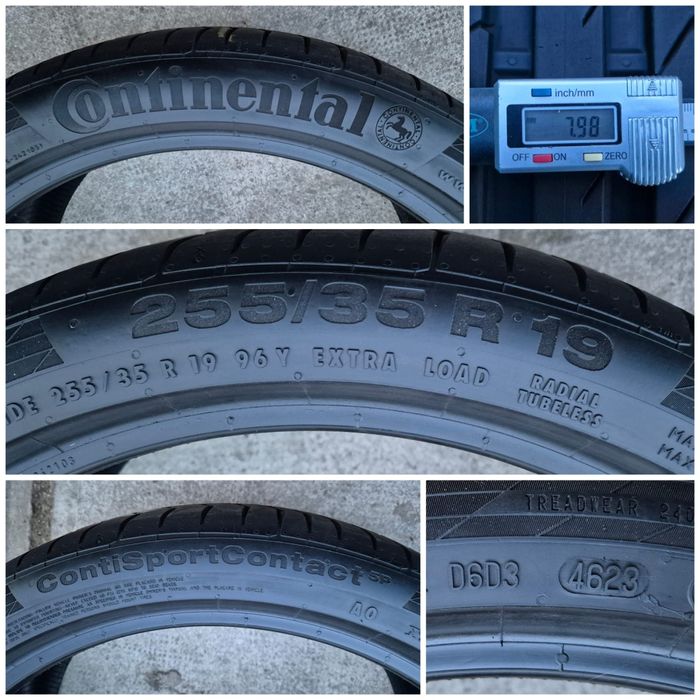 O bucată 255/35 R19 vară - Continental Bridgestone