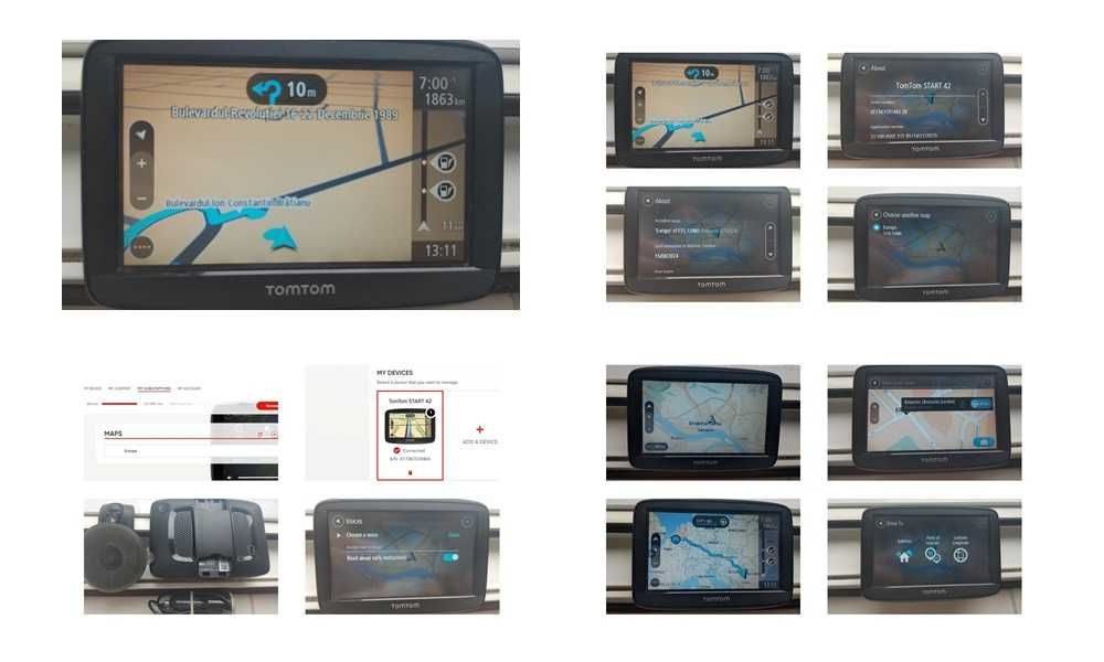 TomTom Start 25,42 si Becker Be B00,Mio Spirit 687 -Full Europa