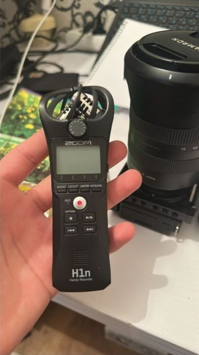 Портативный аудиорекордер H1n zoom