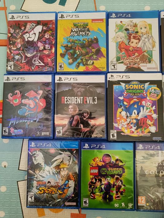 Sony ps4/пс5 игры диски