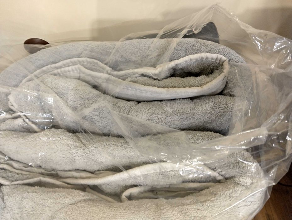 шалте / двустранна силиконова завивка 195x215 см