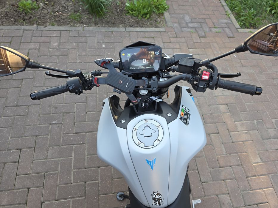 Motocicleta A1 16 ani Yamaha MT 125 2025 Ice Storm Hyper Naked (similar cu ktm duke honda cb125r, cf moto nk)