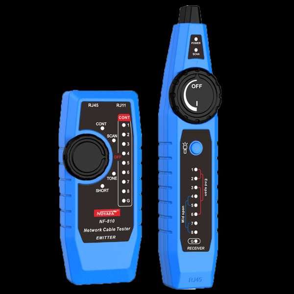 Тестер сетевого кабеля NF-810
