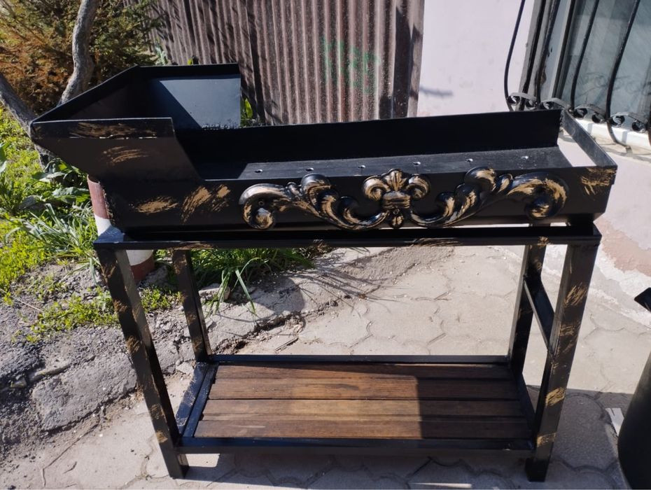 Качеля,мангал,печка,коктальница