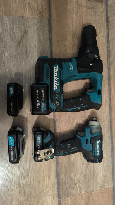 Акумулаторен перфоратор MAKITA HR166DSMJ ,ударен гайковерт Makita TD11