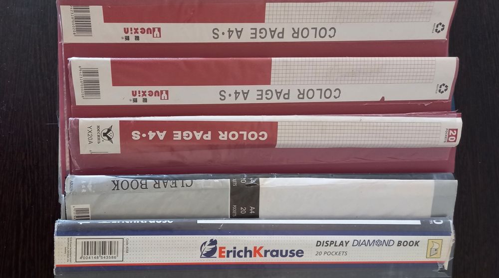 Папки файловые А4