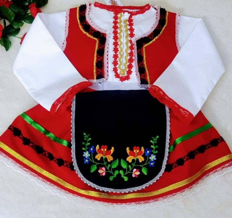 Бебешки и детски народни носии -от 68 до 152р