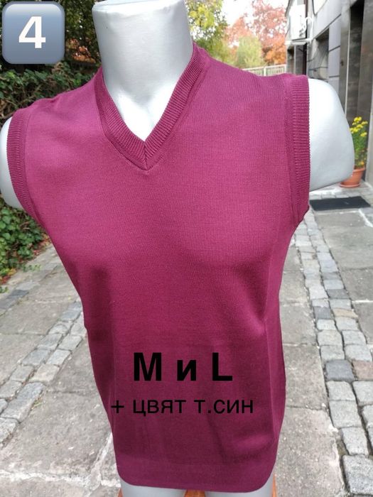 Мъжки блузи, пуловери - НОВИ трикотаж