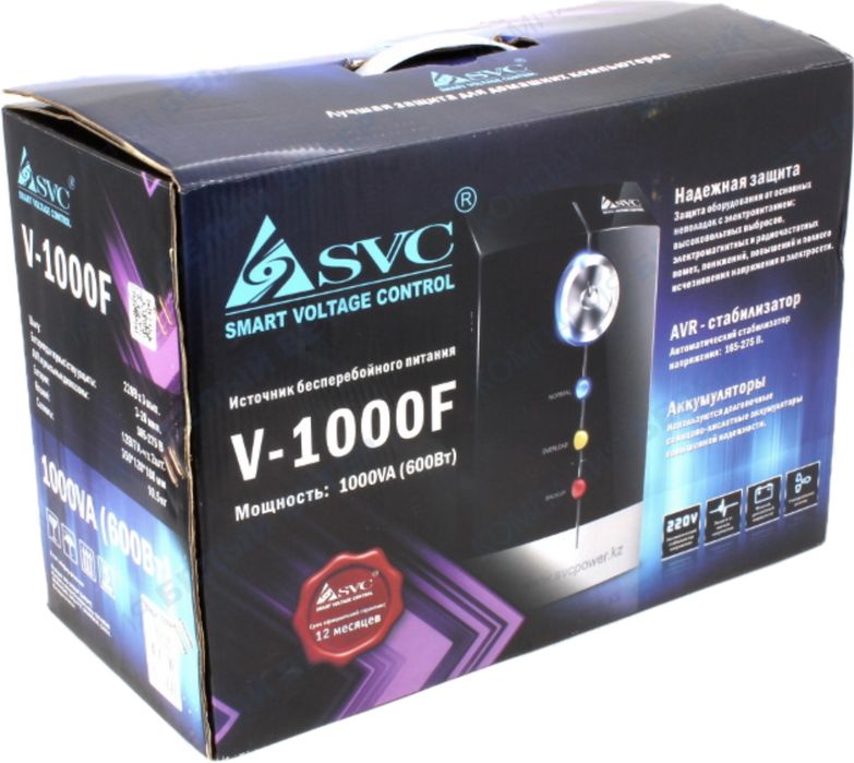 UPS SVC V-1000F бесперебойник+стабилизатор