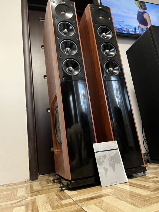 Boxe podea Jamo S-608 cap de serie 150w Rms/240w peak