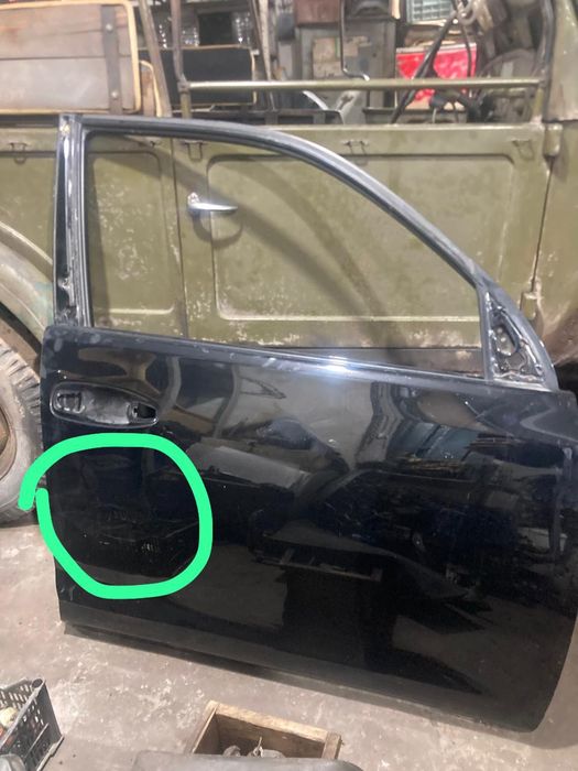 Дверь от Тойота Прадо 150 перед правая часть