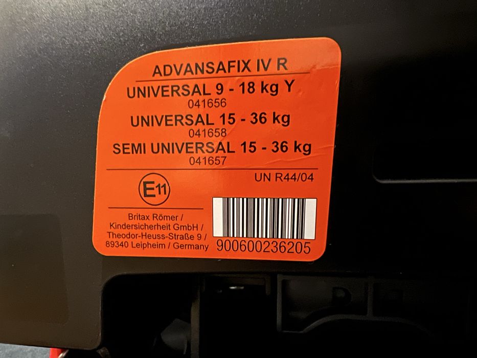 Britax Romer Advansafix IV R BR Moonlight Blue scaun copii 9-36 Kg