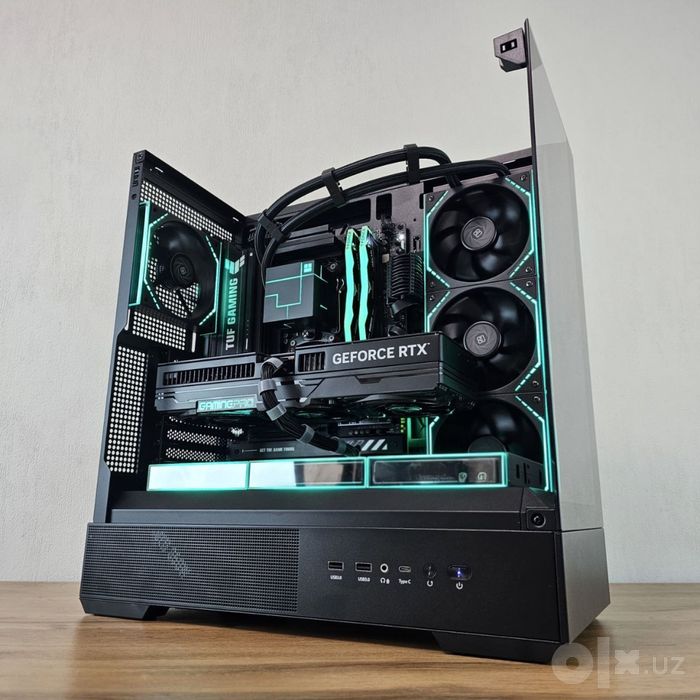 Супер Мощный Ryzen 9800x3d игровой компьютер ПК