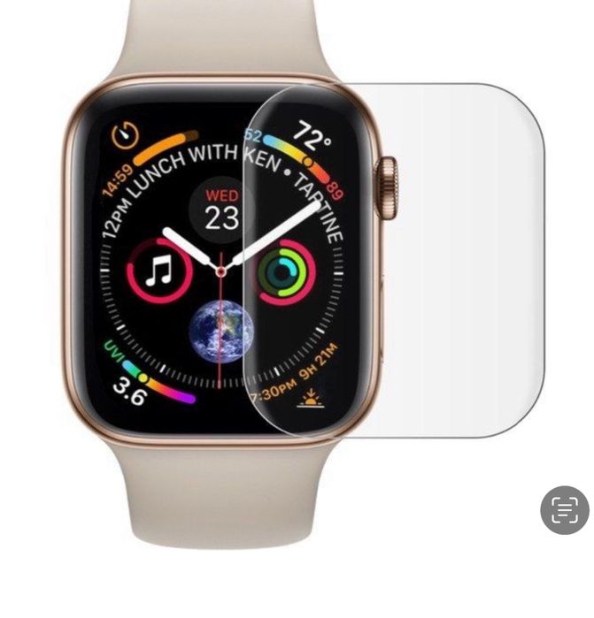 Folie Din Silicon Curbata Top Case Iphone Ceas Apple Watch Seria