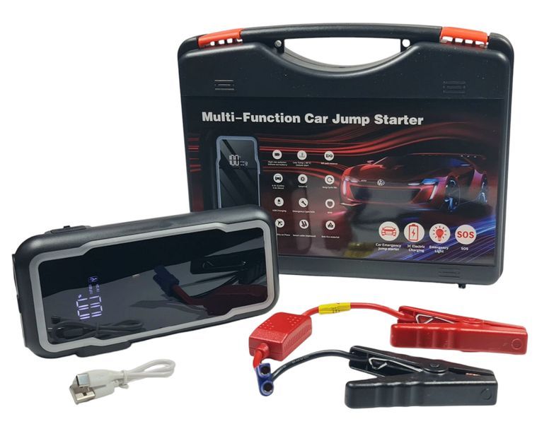 Бустер - Стартерно устройство за аварийно запалване с дигитален диспле