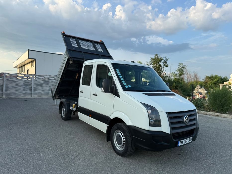 Vw Crafter Basculabil pe 3 parti  2010 2.5TDi  Euro 4