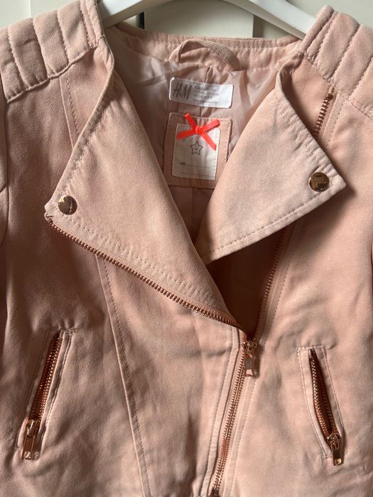 Детско велурено яке - H&M  128 см. 7-8 г.