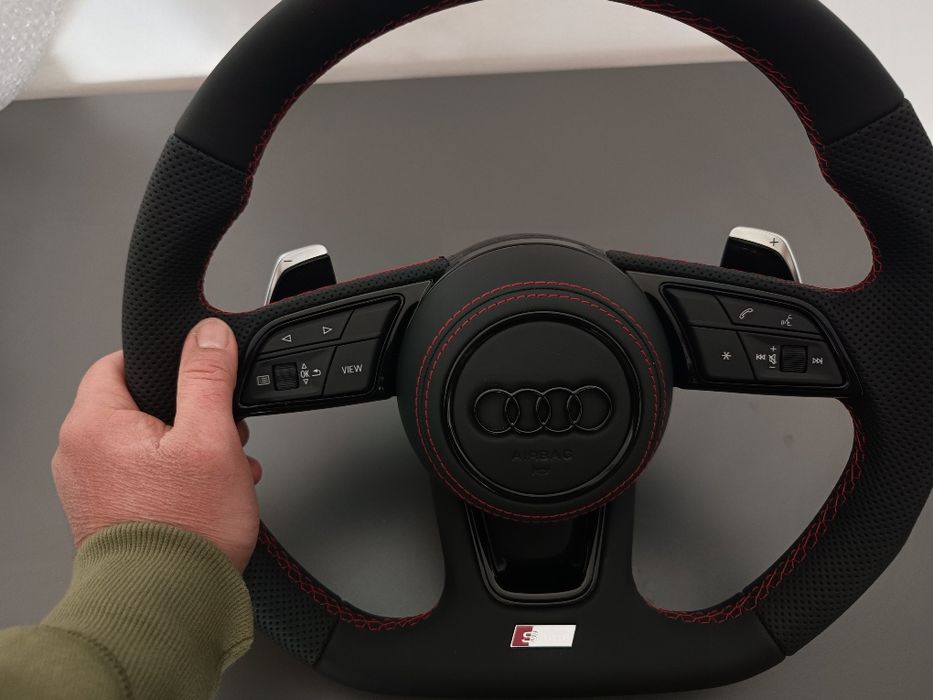 ТОП Волан S-line Audi A3 A4 A5 A6 A7 A8 Q3 Q5 Q7 комплект с Аербег