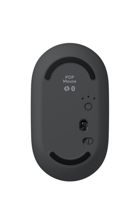 Mouse Wireless Logitech POP cu emoji, Bluetooth, Silent Touch, 3 Way E