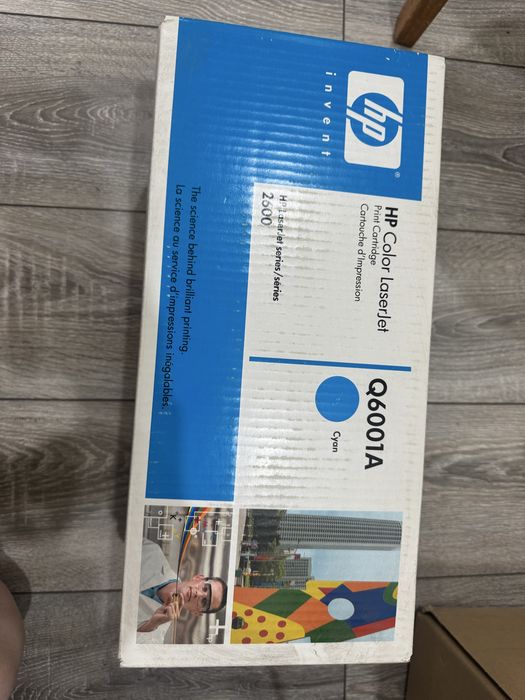 Оригинальные картриджи HP Color LaserJet Q6001A Q6002A Q6003A