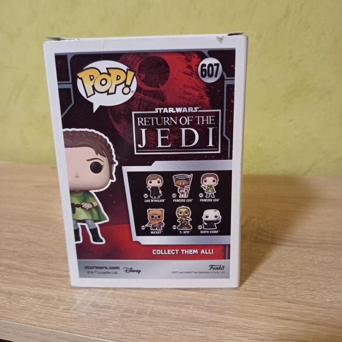 Funko pop princes Leia 40 year anniversary star wars No=607