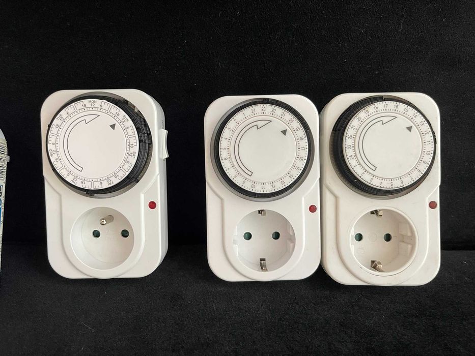 Set 9 buc priza programabila zilnica / saptamanala / digitala / IPX4