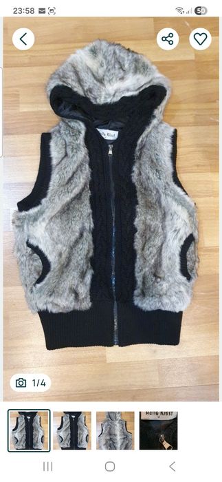 Vesta de blanita, superba pt 10-12 ani