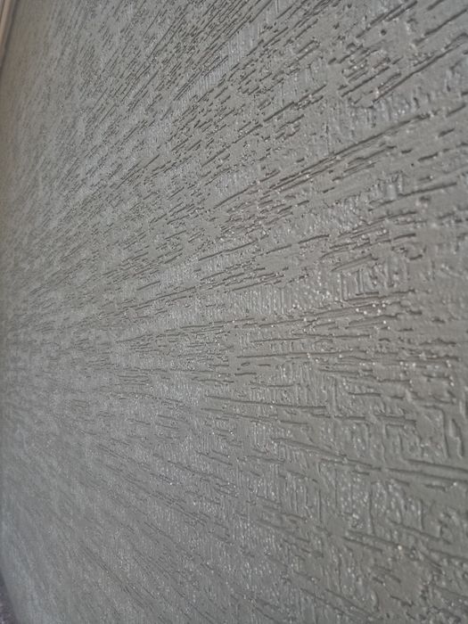 Фасад дождик короед и шотландка делаем