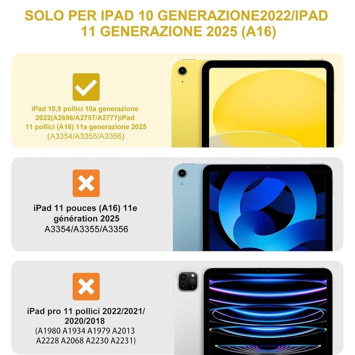 Husa cu tastatura pentru tableta iPad 10.9"
