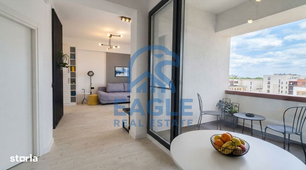 Campus - 2 Camere modern cu balcon si parcare pe termen lung