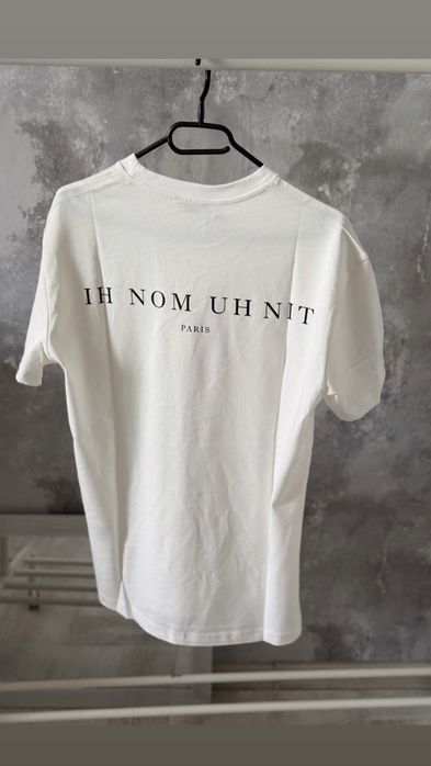 Tricou Ih Nom Uh Nit off white essentials amiri