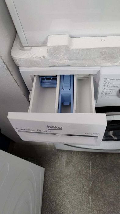 *ПРОМО* Комплект Пералня 8 кг и Сушилня с термопомпа 7 кг Beko-Беко