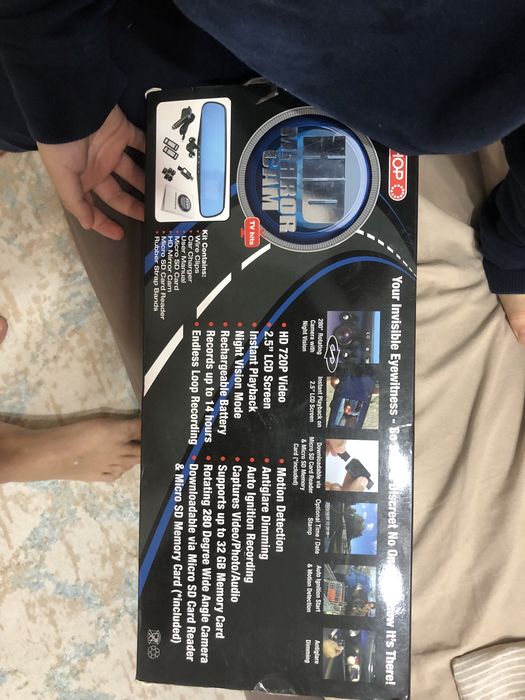 Видеорегистратор +задняя камера