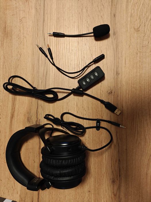 Геймърски слушалки с  7.1 SURROUND SOUND+бутони за управление