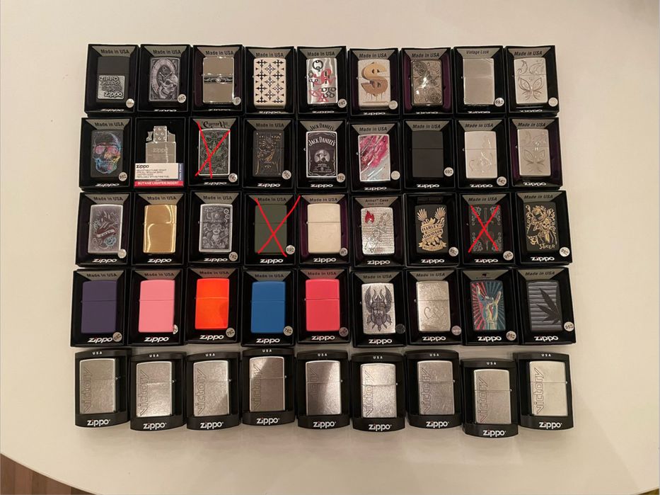 Чисто нови оригинални запалки на zippo